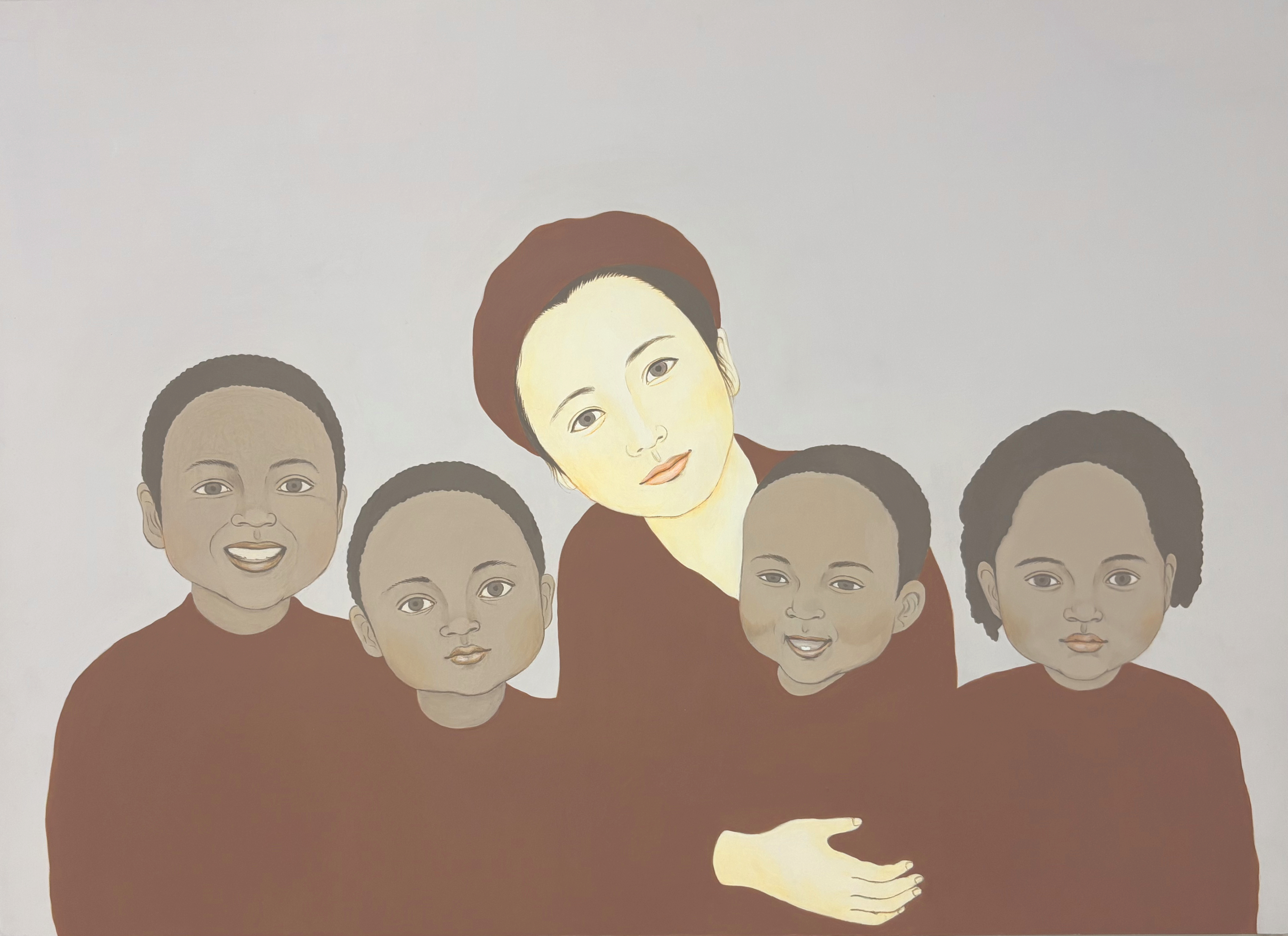 多名賀 優子 出展作品「a trip to Africa」- 2017年個展