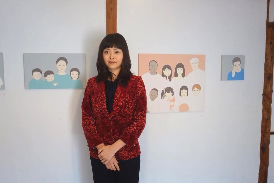 2017年個展「多名賀 優子 展」展示風景1 - ギャラリーそれから