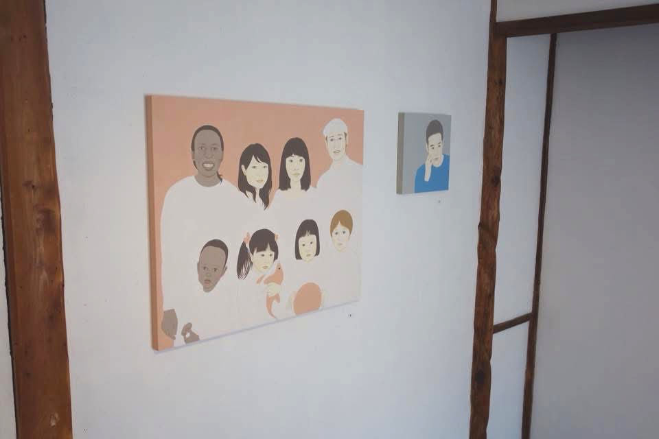 2017年個展「多名賀 優子 展」展示風景2 - ギャラリーそれから