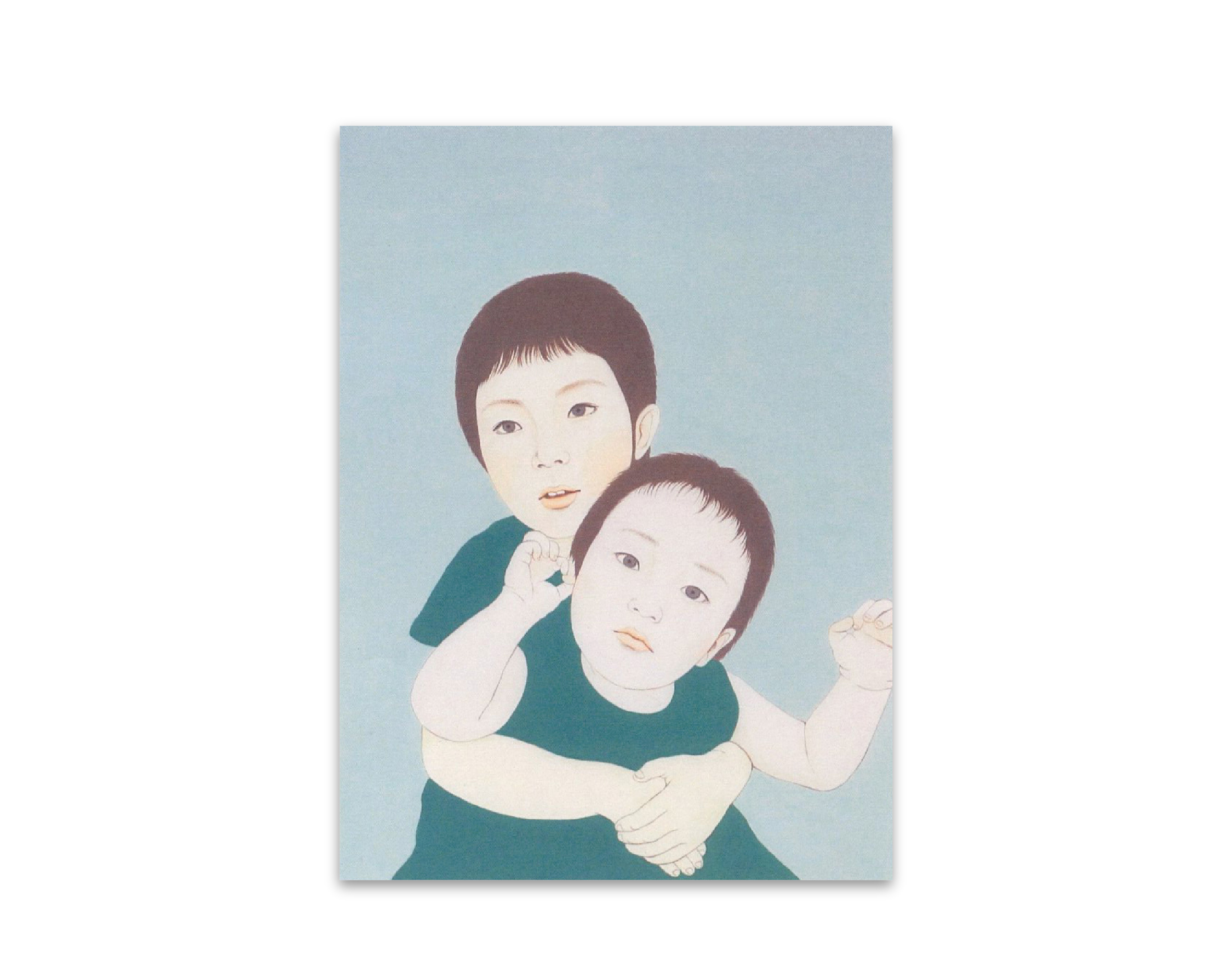 アクリル肖像画 F3号 (220×273mm) - ヒル 優子